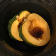Acorn Squash in the crockpot
