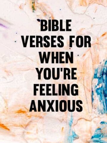Bible Verses for Anxiety
