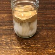 coconut milk whipped coffee