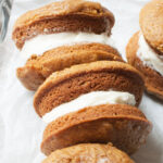 Close up shot of Amish Pumpkin Whoopie Pies