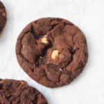 A Copycat Great American Domino Cookie on a white background.