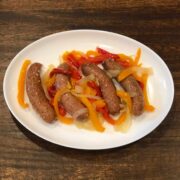 slow cooker sausage and peppers