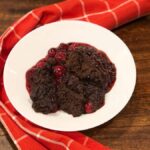 crockpot chocolate cherry brownies