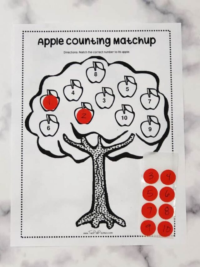 Free Dot Marker and Dot Sticker Printables {over 100 pages!}