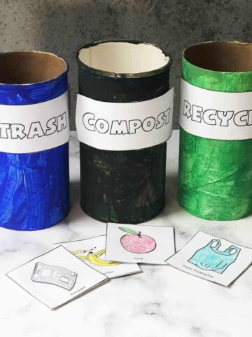 Recycling Activity for Preschoolers