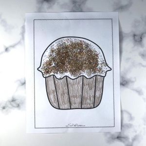 Free Printable Cupcake Templates {free instant PDF download}
