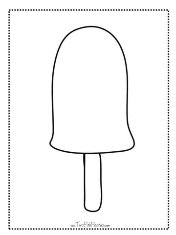 Free Printable Popsicle Template