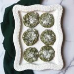 Matcha Crinkle Cookies