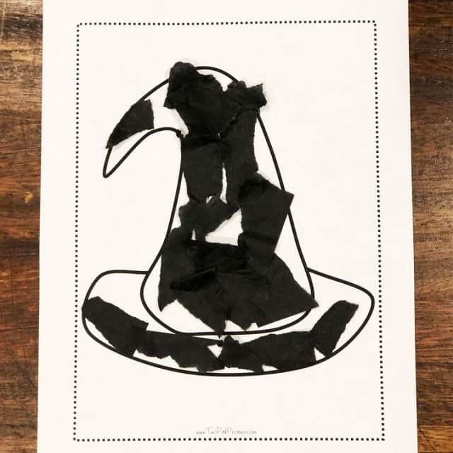 Witch Hat Printable Template {perfect for Halloween, INSTANT download}