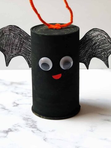 Halloween bat craft