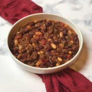 Slow Cooker Bison Chili