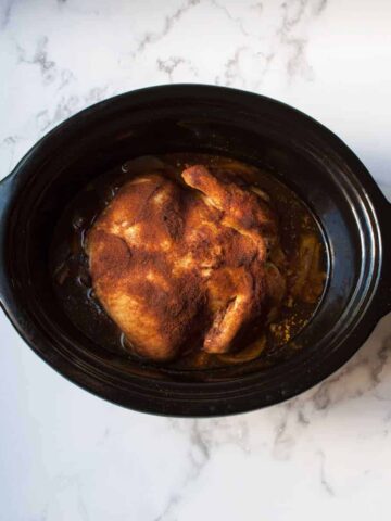 Crockpot Whole Chicken with Beer