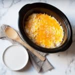 Crockpot Cracker Barrel Hash Brown Casserole