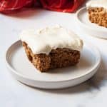 slice of Sourdough Banana Cake