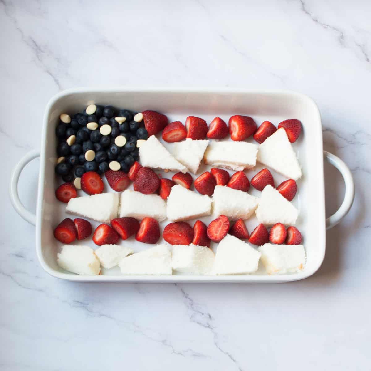 Fourth of July Fruit Tray