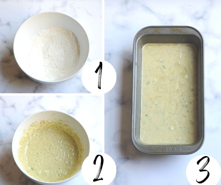 step by step guide on how to make Amish Zucchini Bread