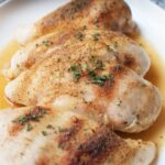 Honey Lemon Pepper Chicken up close view