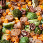 Harvest Sheet Pan Dinner close up