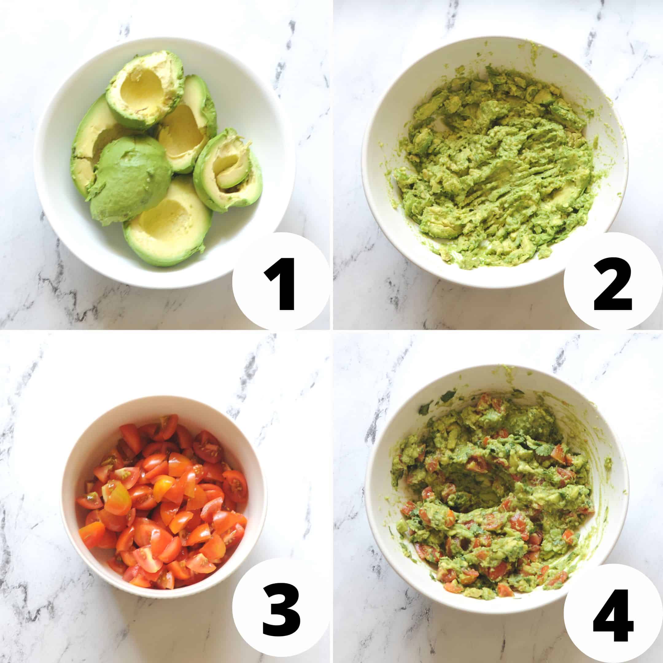 step by step guide on how to make guacamole without onions