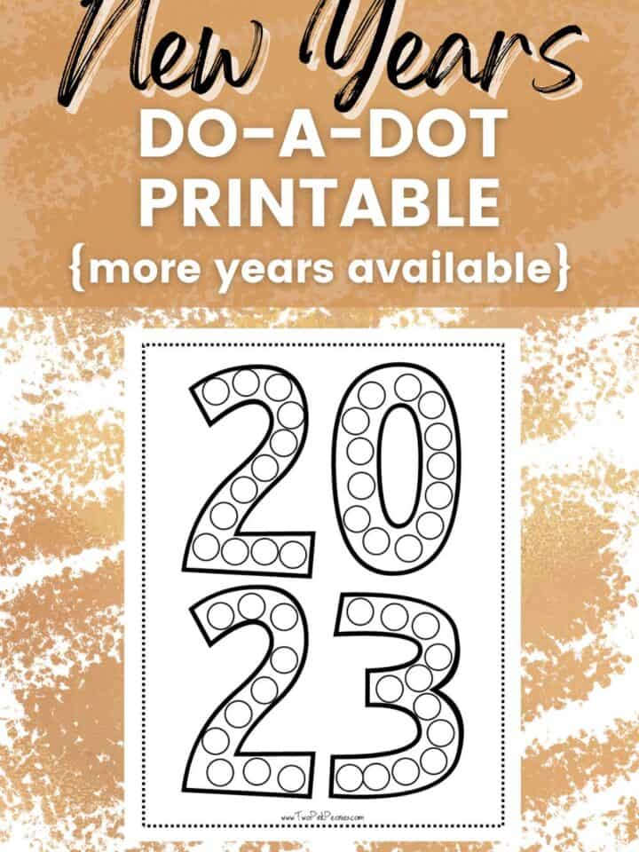 Free Dot Marker and Dot Sticker Printables {over 100 pages!}