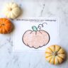 Thankful Pumpkin Printable {free instant download!}