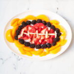 game day fruit tray