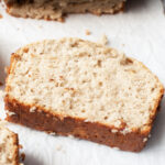 slice of Sourdough Banana Bread Without Eggs