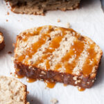 Salted Caramel Banana Bread slice