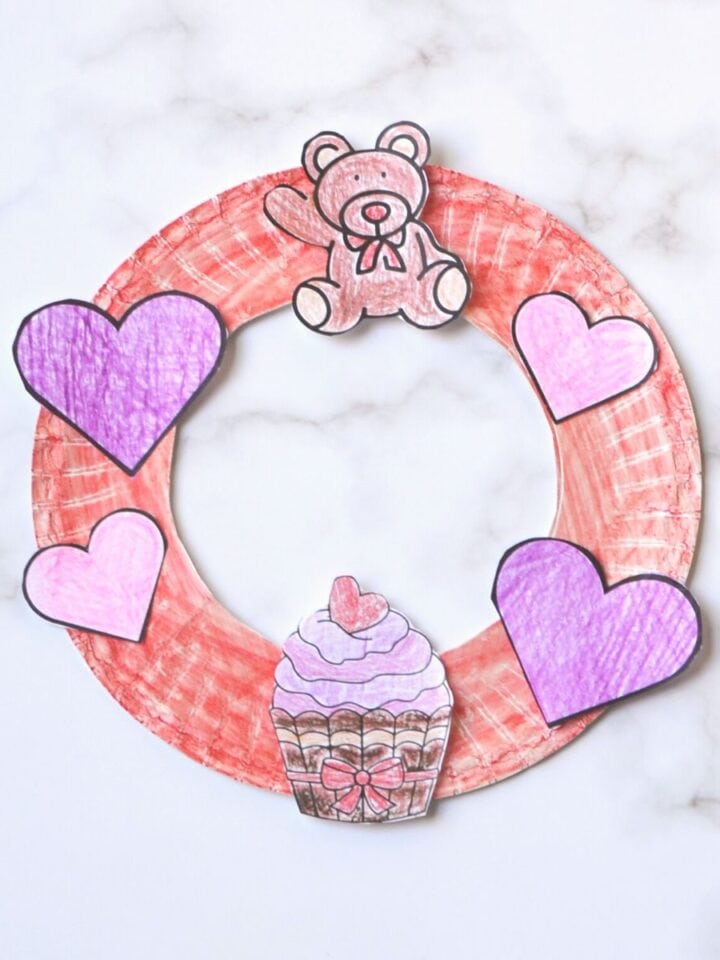 ️ Winter Paper Plate Wreath | Two Pink Peonies