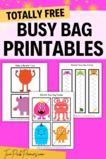 Free Busy Bag Printables | Two Pink Peonies